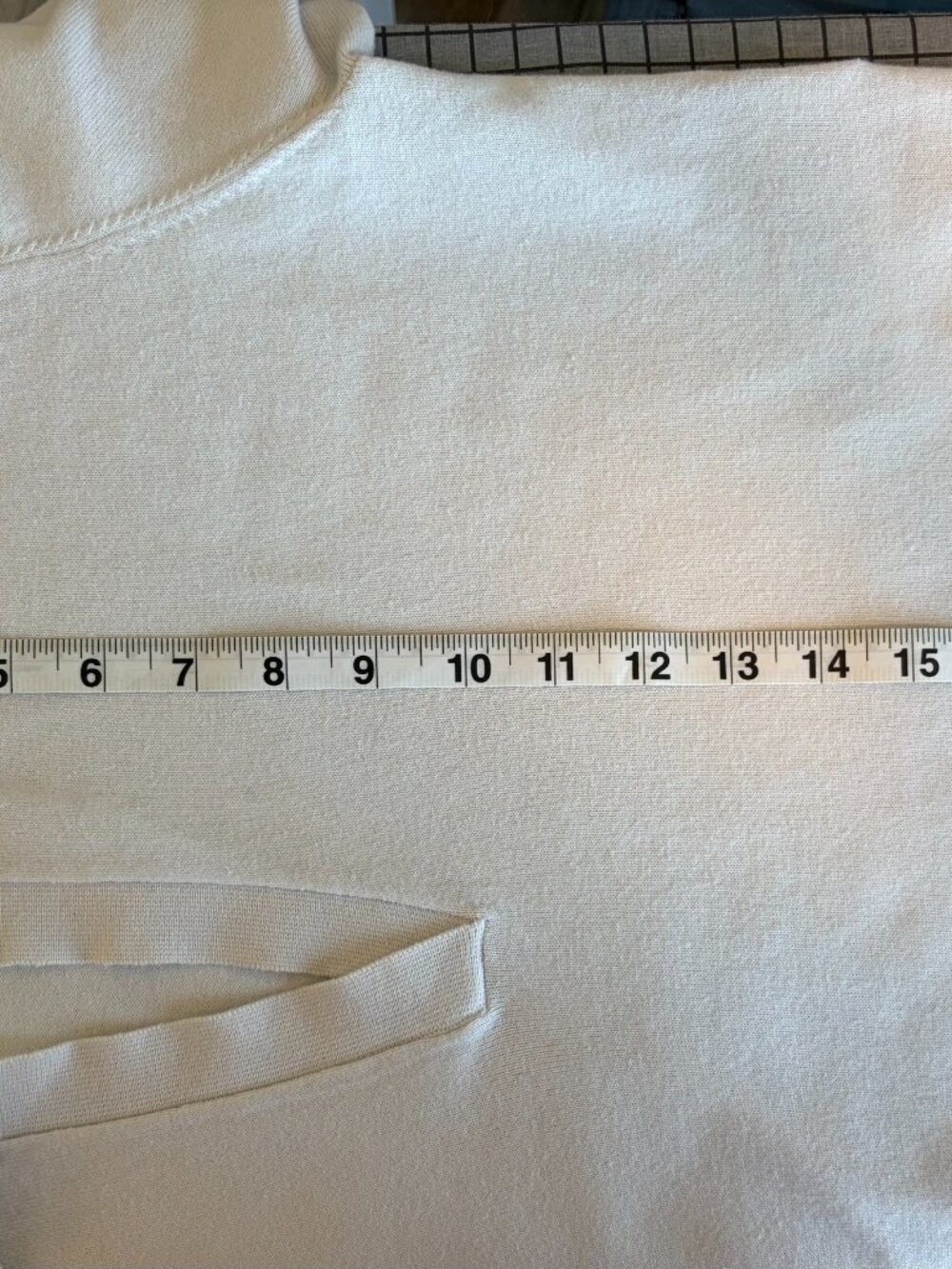 Calvin Klein White Knit Polo - Picture 7 of 8